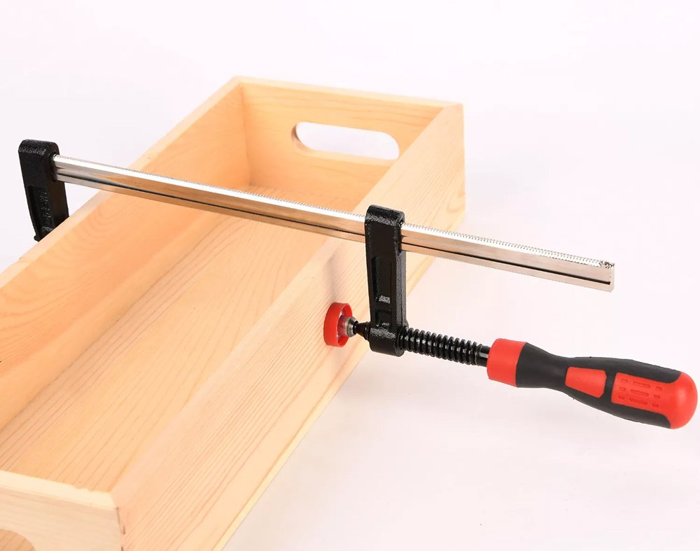 DELI σφιγκτήρας τύπου F DL110830Z με μέγιστο άνοιγμα 300mm, heavy duty, μαύρος - Image 2