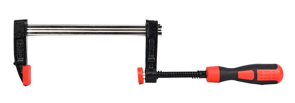 DELI σφιγκτήρας τύπου F DL110830Z με μέγιστο άνοιγμα 300mm, heavy duty, μαύρος - Image 3