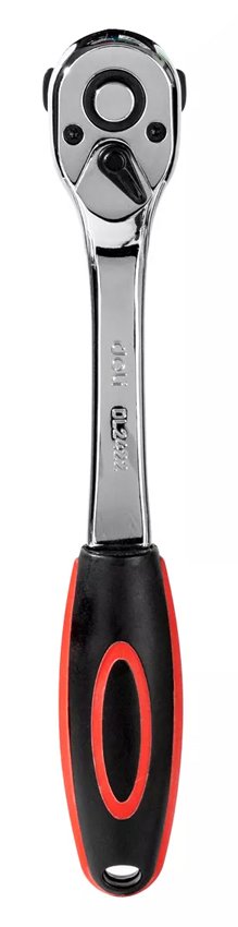 DELI καστάνια DL2422, 3/8", 72 δόντια, Cr-V, 200mm