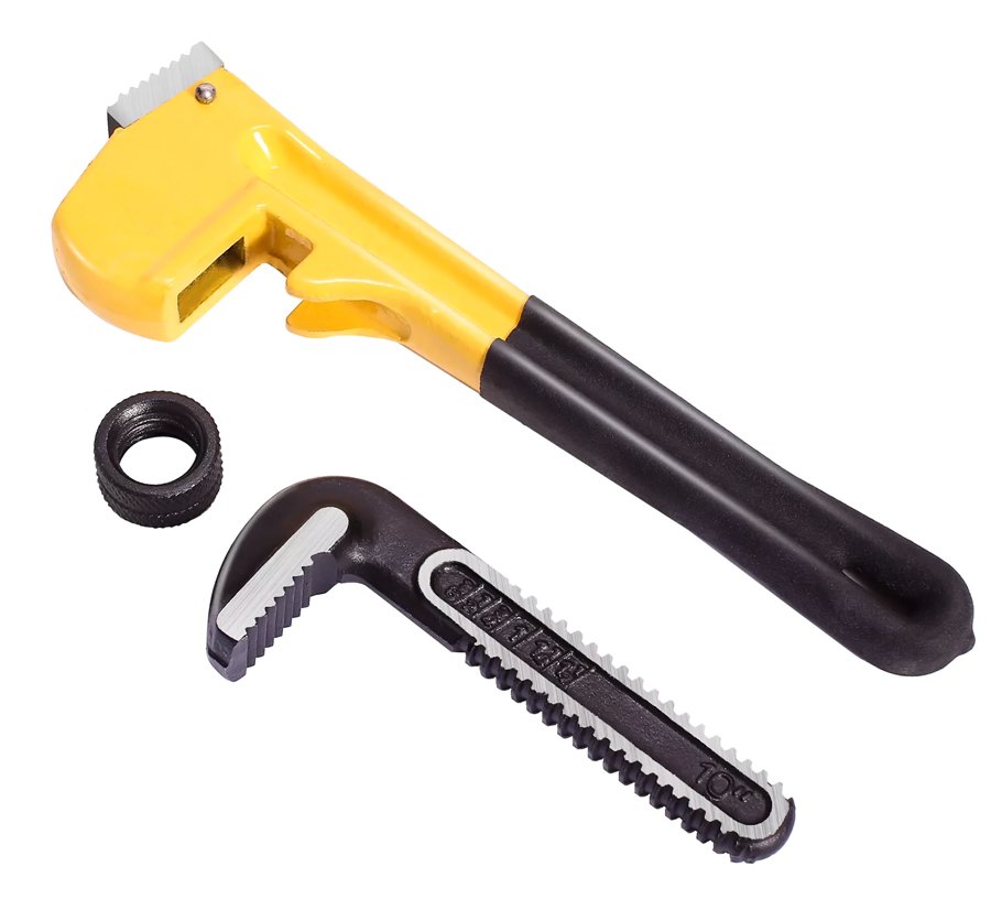 DELI κάβουρας υδραυλικού DL2510, 10"/250mm, 0-33mm, κίτρινο - Image 2