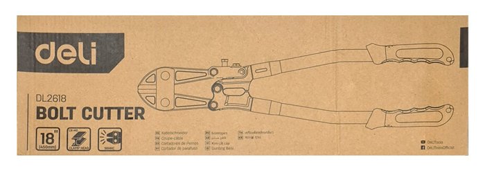 DELI κόφτης σύρματος DL2618, 450mm, 56HRC - Image 4