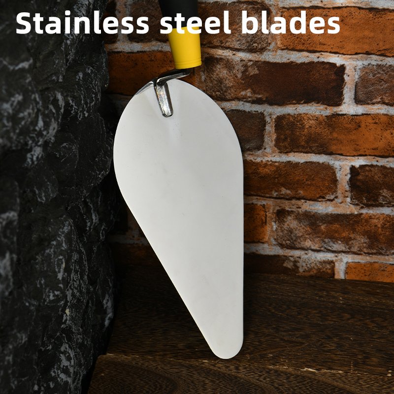 DELI μυστρί DL509216 με αντιολισθητική λαβή, ανοξείδωτο ατσάλι, 150mm - Image 2