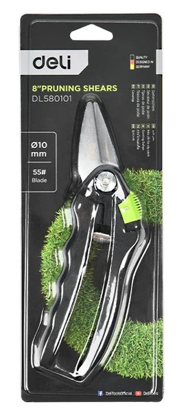 DELI κλαδευτήρι DL580101 με αντιολισθητική λαβή, Φ10mm, 200mm - Image 4