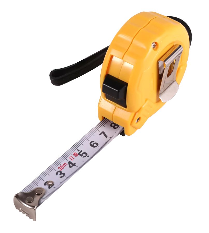 DELI μέτρο DL9035B, με κλείδωμα & clip ζώνης, 3.5m x 16mm - Image 2