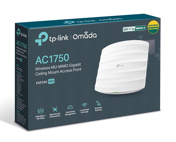 TP-LINK ασύρματο access point EAP265 HD, AC1750 Dual Band, οροφής, V.1.0 - Image 4