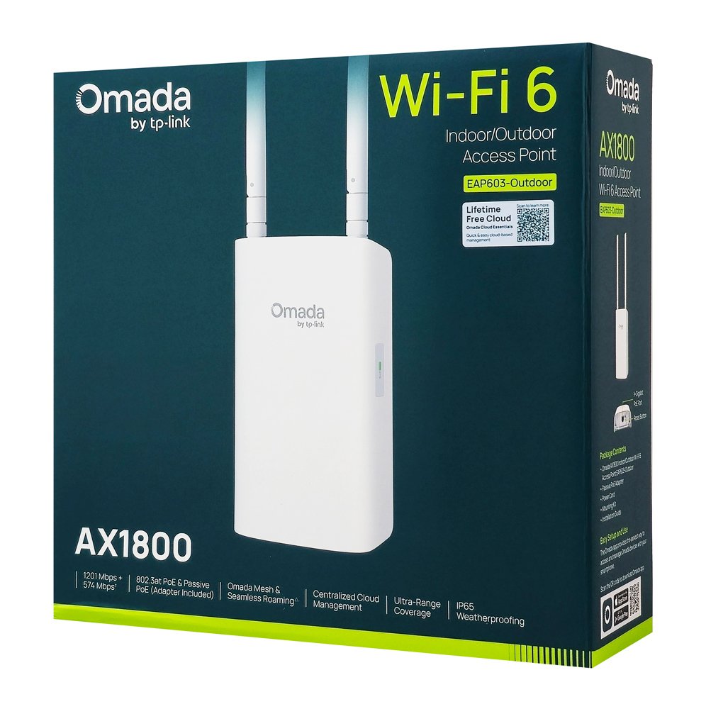 TP-LINK access point EAP603-Outdoor, WiFi 6, Mesh, AX1800, EU/1.0 - Image 6