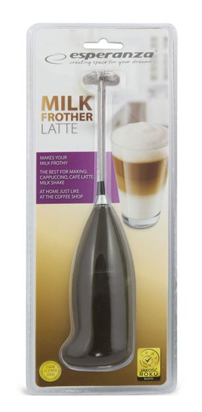 ESPERANZA μίξερ χειρός παραγωγής αφρόγαλου EKF001N, καφέ - Image 2