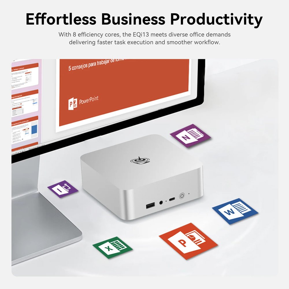 BEELINK mini PC EQi13 Pro, Intel i5-13500H, 32GB, 500GB M.2, Windows 11 Pro - Image 10
