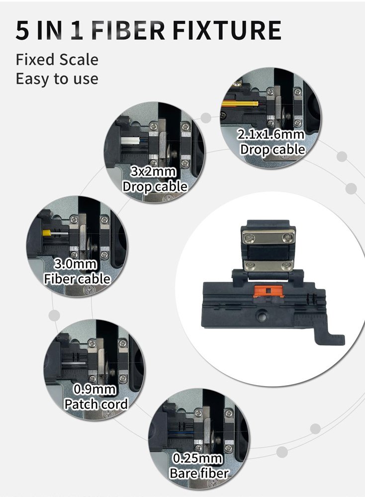 PROSKIT κόφτης ινών καλωδίων FB-1688C με συλλέκτη υπολειμμάτων, 5 σε 1 - Image 4