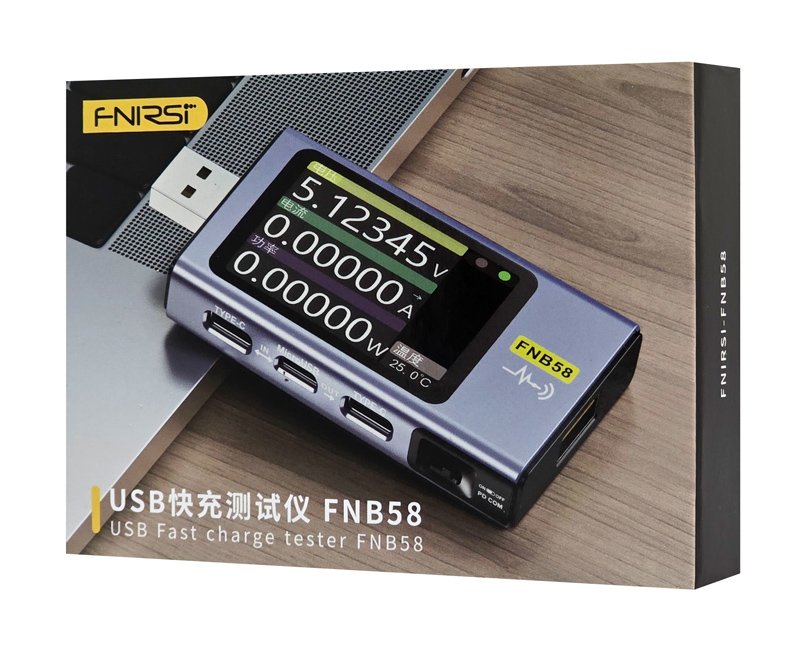FNIRSI USB tester φόρτισης FNB58 - Image 5