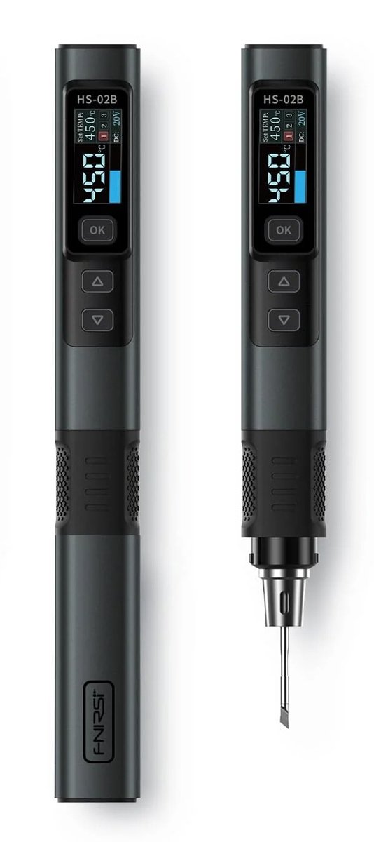 FNIRSI κολλητήρι HS-02B, 100W, 100~450 °C