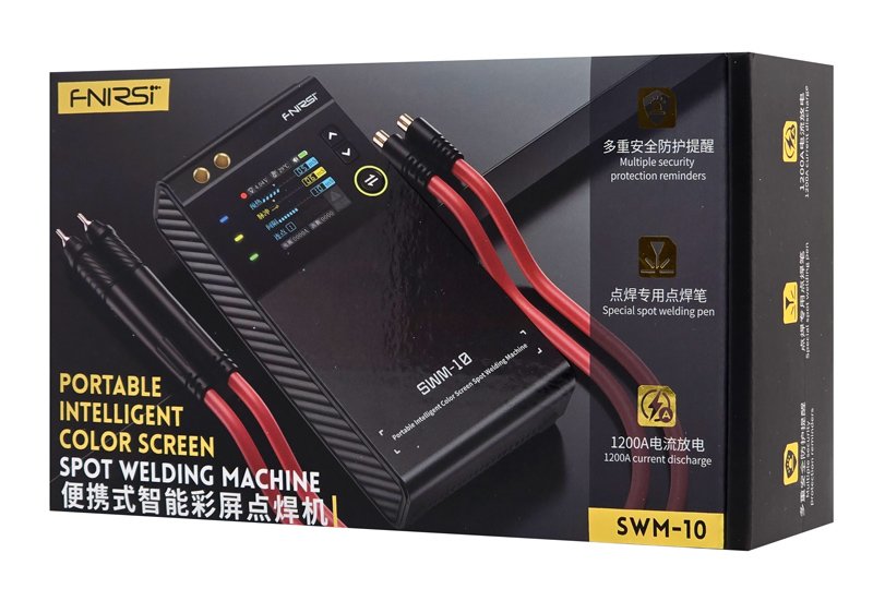 FNIRSI ηλεκτροπόντα μπαταριών SWM-10, επαναφορτιζόμενο, λειτουργία powerbank - Image 9