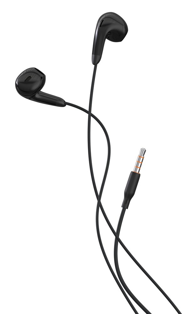 CELEBRAT earphones με μικρόφωνο G27, 3.5mm σύνδεση, Φ14mm, 1.2m, μαύρα - Image 3