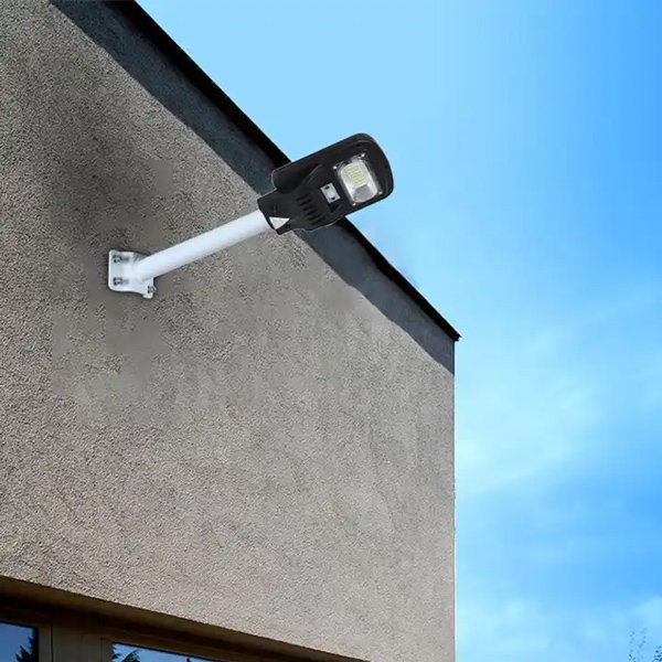 POWERTECH LED ηλιακός προβολέας HLL-0126, χειριστήριο, PIR, 50W, 5000mAh - Image 2