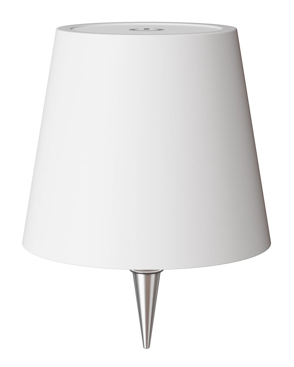 POWERTECH LED φωτιστικό για μπουκάλι HLL-0198, ρυθμιζόμενο, επαναφορτιζόμενο, λευκό