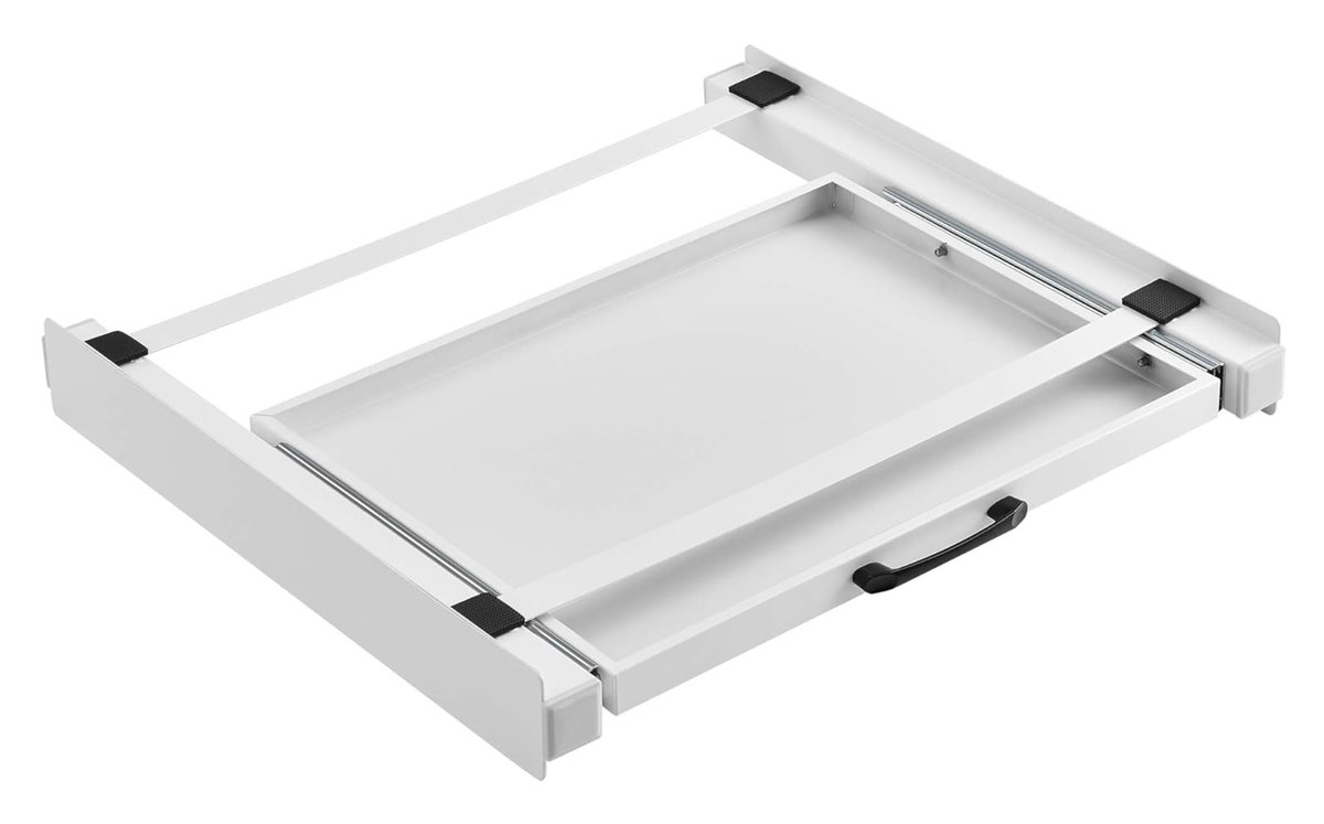 HOME USE συνδετικό πλυντηρίου/στεγνωτηρίου HUH-0194 με συρτάρι, 60x54x7.5cm - Image 4