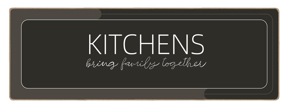 HOME USE πατάκι κουζίνας HUH-0216, αντιολισθητικό, υφασμάτινο, 120x40cm, 3.5mm πάχος, καφέ