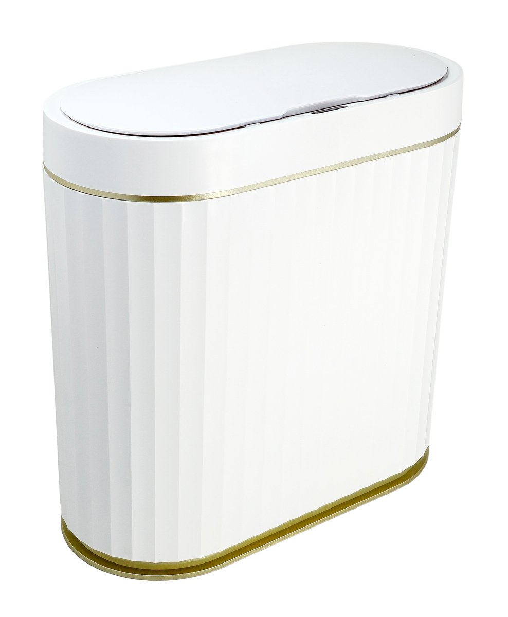 HOME USE κάδος απορριμμάτων HUH-0227 με φωτοκύτταρο, 9lt, λευκός