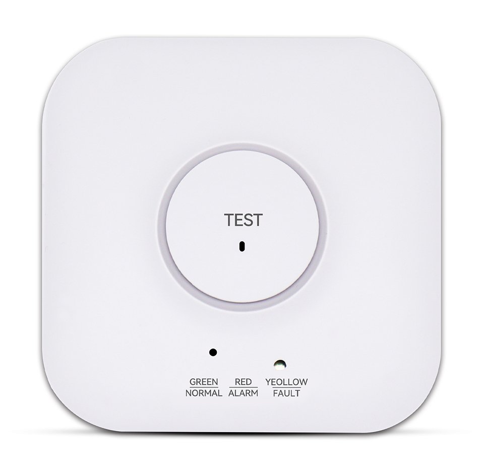 HANWEI ενσύρματος ανιχνευτής διαρροής αερίου JT-KBR2 με ηχητικό & οπτικό συναγερμό, WiFi, TUYA