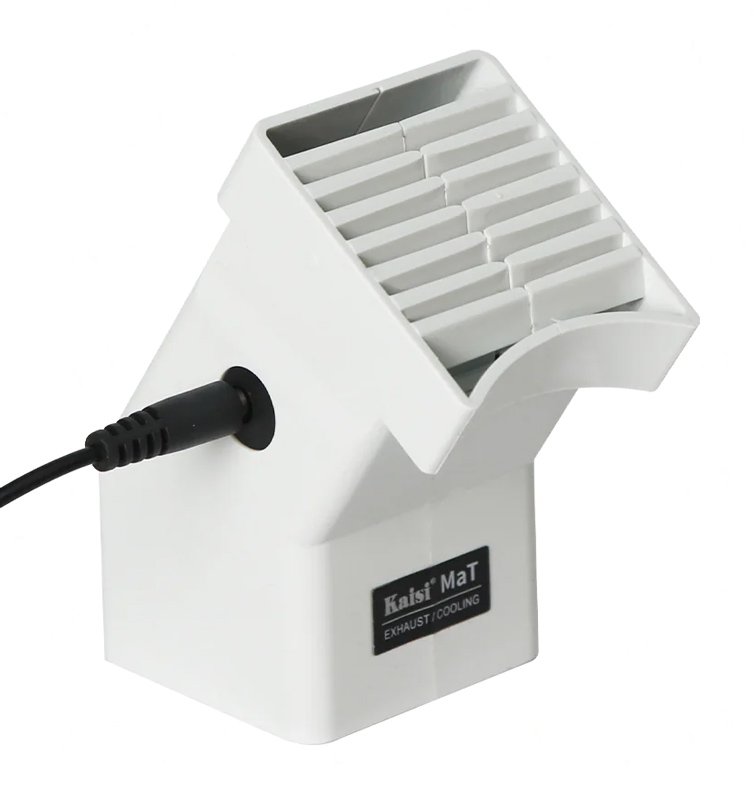 KAISI σταθμός απορρόφησης καπνού & fan ψύξης MaT Mini για μικροσκόπιο, 3W - Image 5