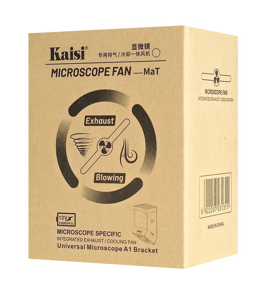 KAISI σταθμός απορρόφησης καπνού & fan ψύξης MaT Mini για μικροσκόπιο, 3W - Image 6