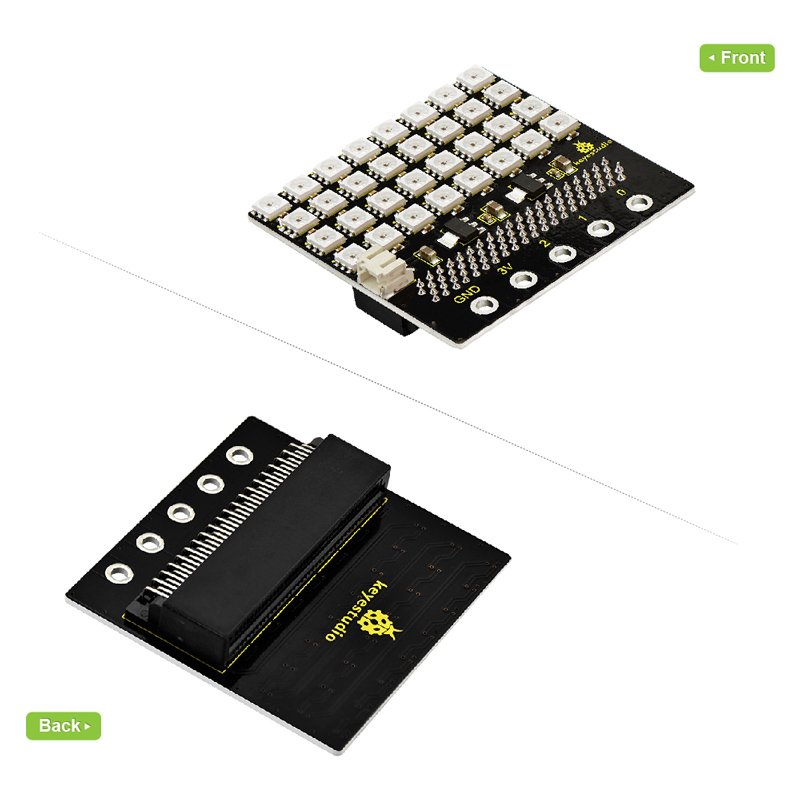 KEYESTUDIO SK6812 4x8 LED dot matrix shield KS0315 για Micro:bit - Image 4