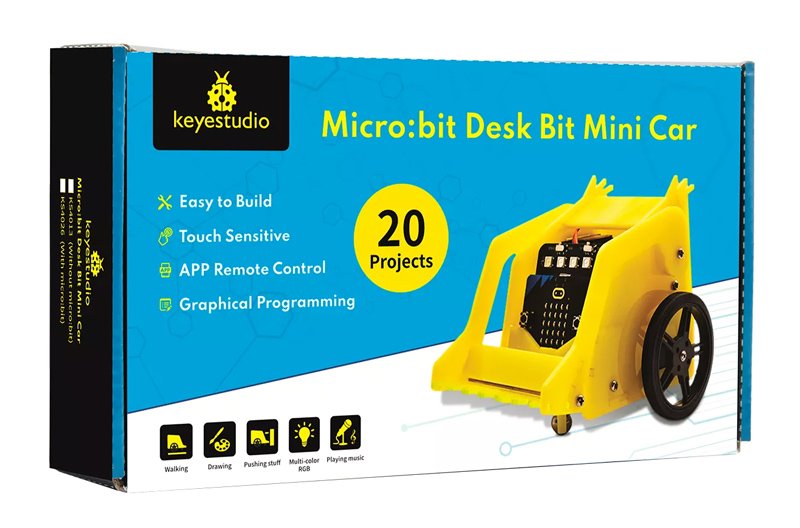 KEYESTUDIO desk bit mini car KS4026, για Micrο:bit STEM - Image 7