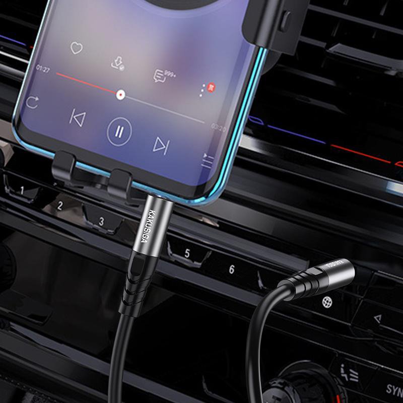 KAKUSIGA καλώδιο ήχου 3.5mm KSC-892, AUX, 1m, μαύρο - Image 2