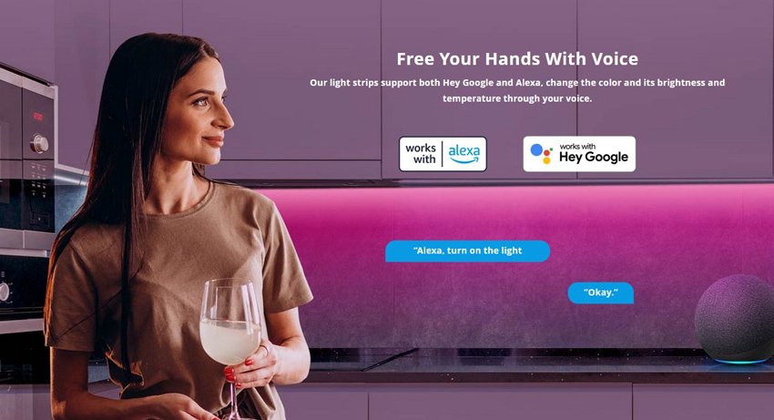 SONOFF smart LED καλωδιοταινία L2-LITE-5M, RGB, WiFi & BT, 5m - Image 4