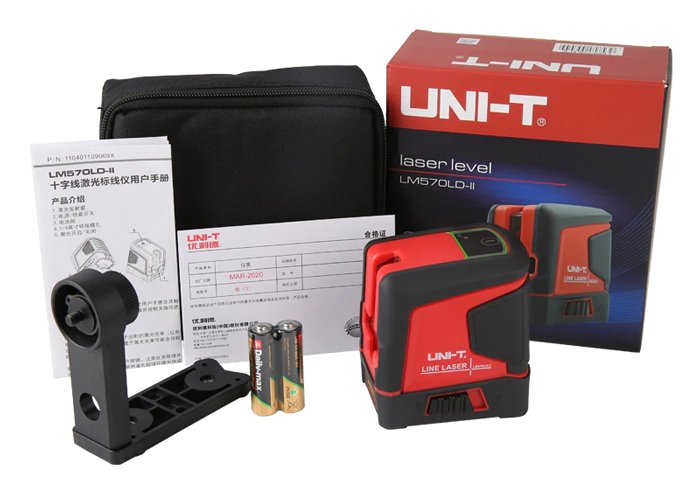 UNI-T γραμμικό αλφάδι laser LM570LD-II, με πράσινη δέσμη 2 ακτίνων - Image 4