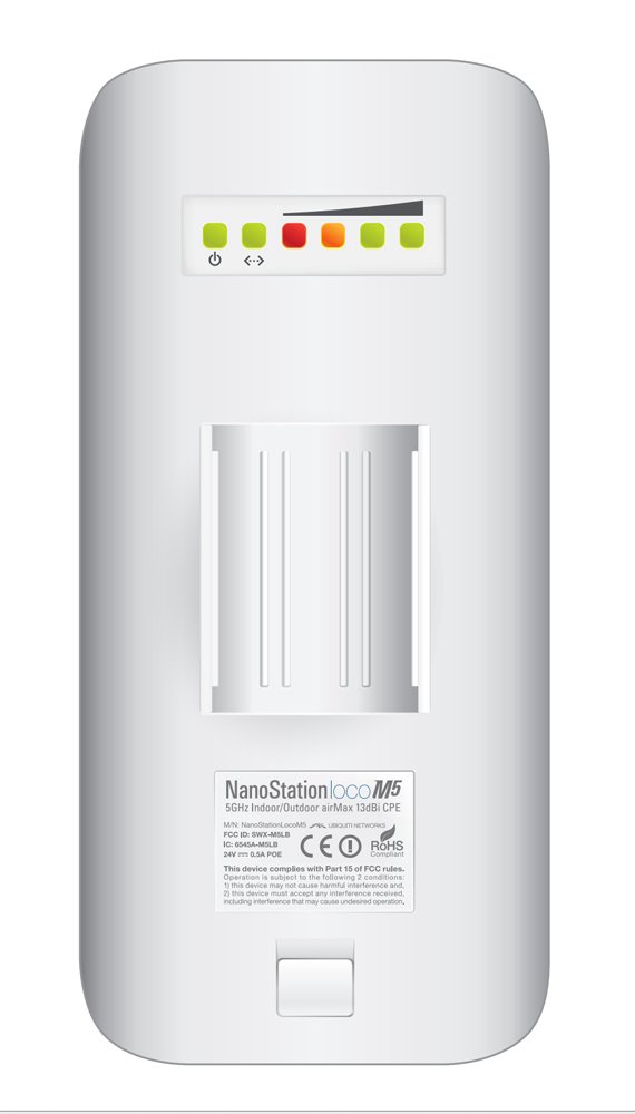 UBIQUITI LocoM5 NanoStation 5GHz 13dBi airMAX MIMO Outdoor AP-CPE - Image 2