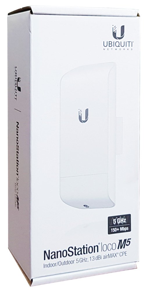 UBIQUITI LocoM5 NanoStation 5GHz 13dBi airMAX MIMO Outdoor AP-CPE - Image 3