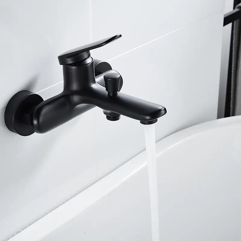 BRUNO μπαταρία τοίχου μπάνιου M31570-235H, αναμεικτική, μαύρη - Image 2