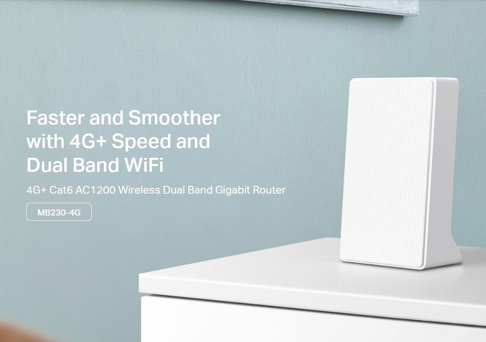 MERCUSYS router MB230-4G, 4G+ Cat6, 1200Mbps AC1200, Ver 1.0 - Image 2