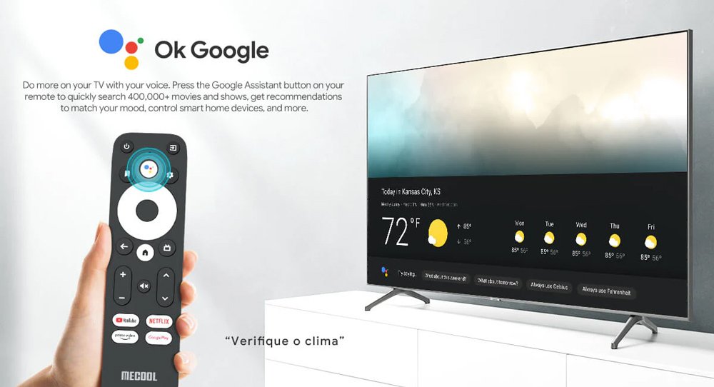 MECOOL τηλεχειριστήριο MCL-V03 για TV Box, Bluetooth - Image 2