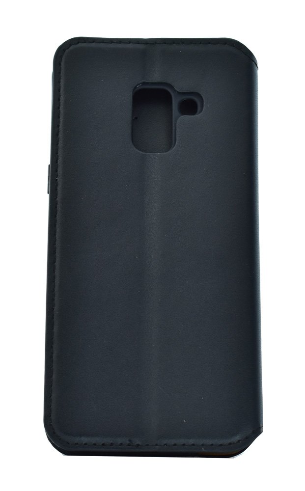 POWERTECH Θήκη Slim Leather για Samsung A5 2018, μαύρη - Image 2