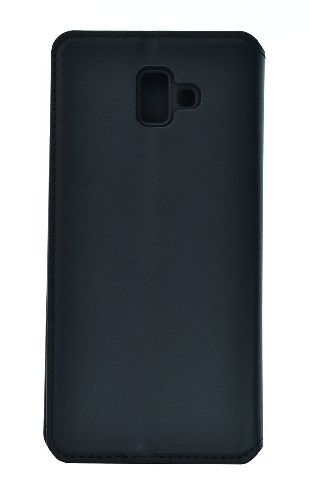 POWERTECH Θήκη Slim Leather για Samsung J6 Plus 2018, μαύρη - Image 2
