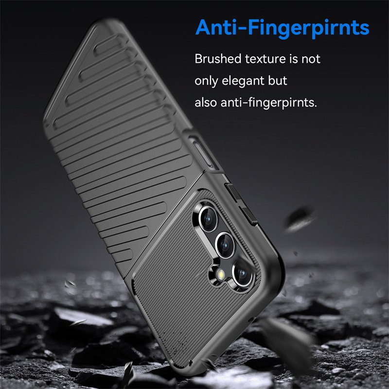 POWERTECH Θήκη Thunder MOB-1834 για Samsung A73 5G, μαύρη - Image 2