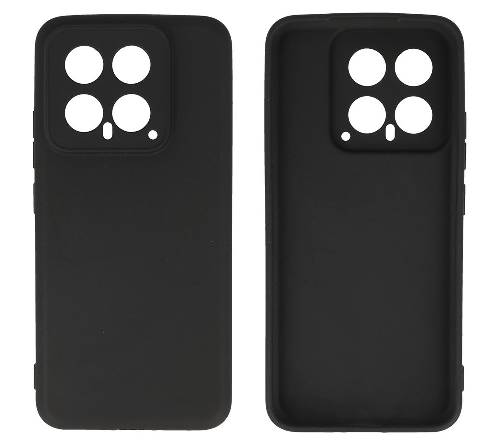 POWERTECH θήκη MATT MOB-1972 για Xiaomi 14, μαύρη - Image 2