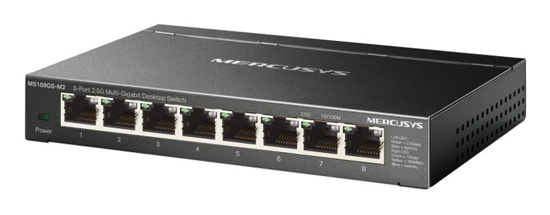 MERCUSYS desktop switch MS108GS-M2, 8x 2.5Gbps θύρες, UN/1.0