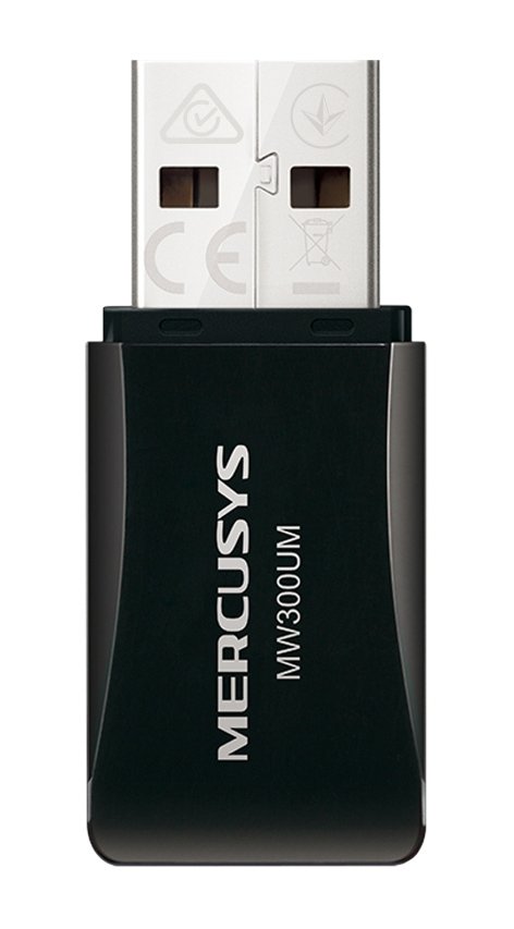 MERCUSYS ασύρματος USB αντάπτορας δικτύου MW300UM, 300Mbps, Ver 4.0
