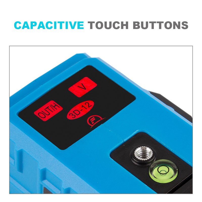 NOYAFA γραμμικό αλφάδι laser NF-112G, με πράσινη δέσμη 12 ακτίνων 3D - Image 11