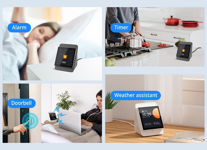 SONOFF smart panel ελέγχου NSPanel Pro, οθόνη αφής, Wi-Fi, Zigbee, λευκό - Image 3