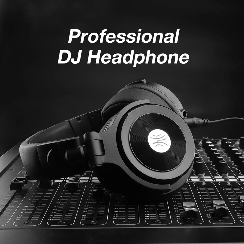 ONEODIO headset Monitor 40, 6.35mm & 3.5mm σύνδεση, Hi-Res, 50mm, μαύρο - Image 2