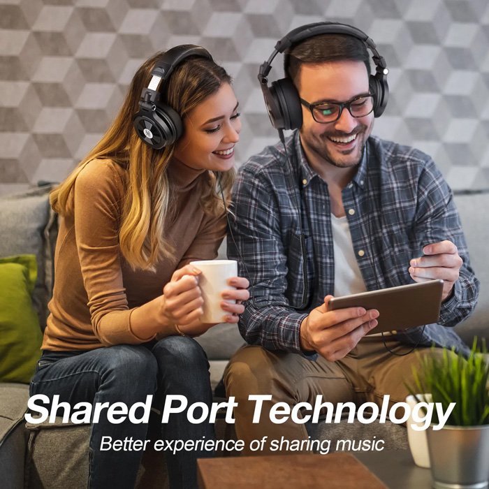 ONEODIO headset Monitor 40, 6.35mm & 3.5mm σύνδεση, Hi-Res, 50mm, μαύρο - Image 3