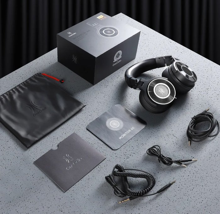 ONEODIO headset Monitor 60, 6.35mm & 3.5mm σύνδεση, Hi-Res, 50mm, μαύρο - Image 9