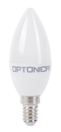 OPTONICA LED λάμπα candle C37 1428, 8W, 6000K, 710lm, E14
