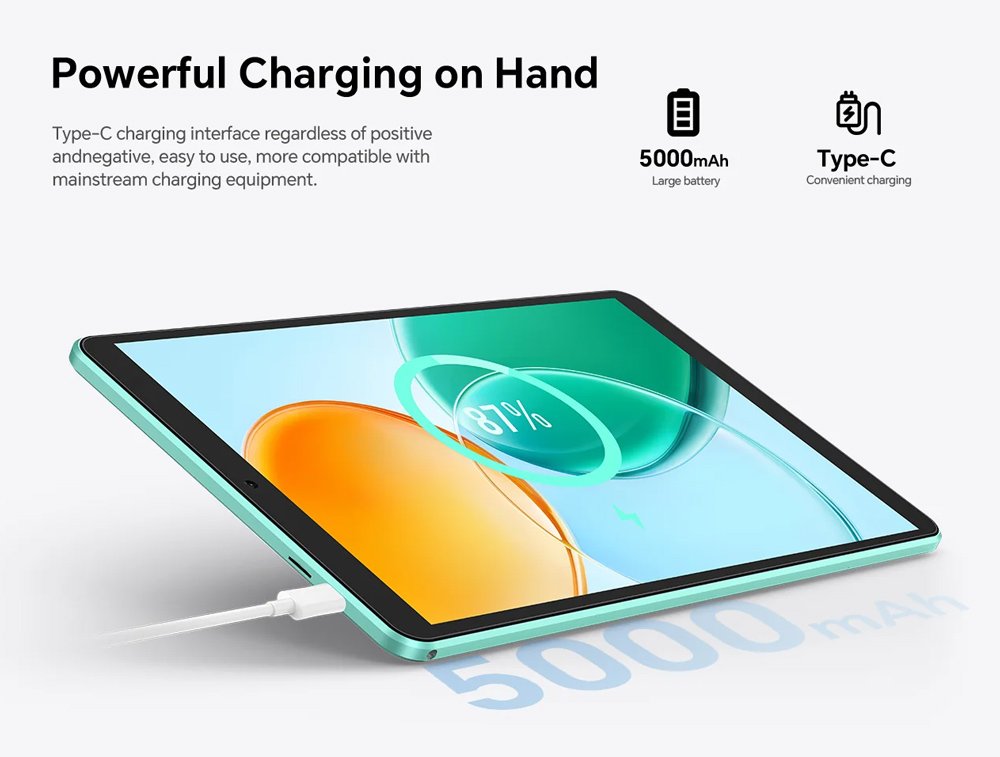 TECLAST tablet P85 2025, 8", 3/64GB, Android 15, 5000mAh, μπλε - Image 5