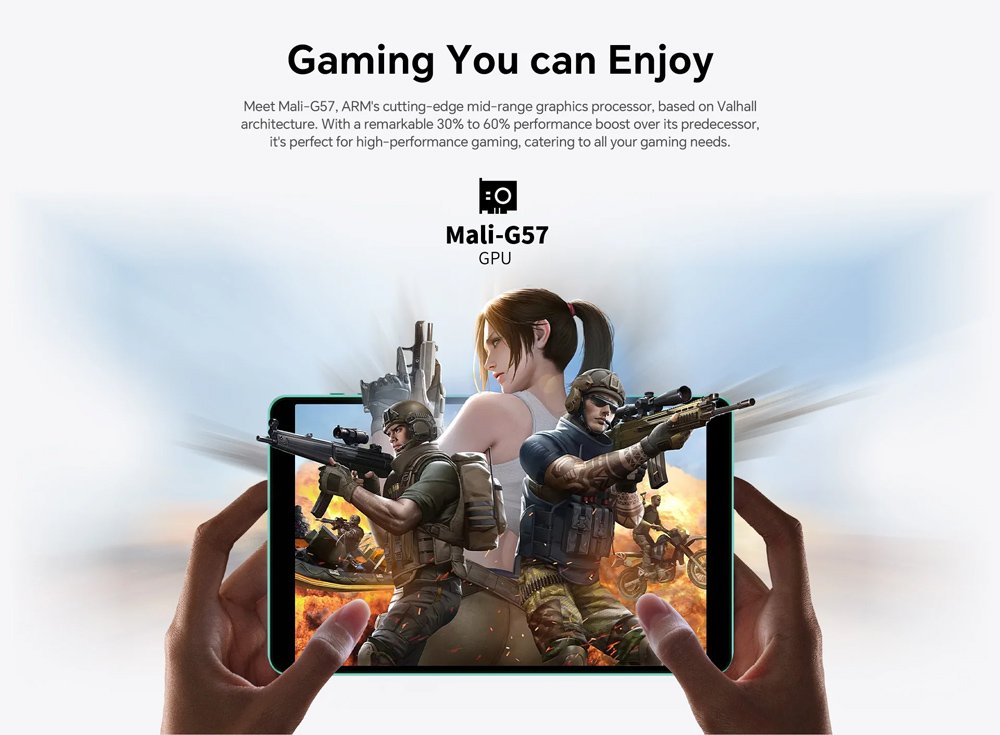 TECLAST tablet P85 2025, 8", 3/64GB, Android 15, 5000mAh, μπλε - Image 14