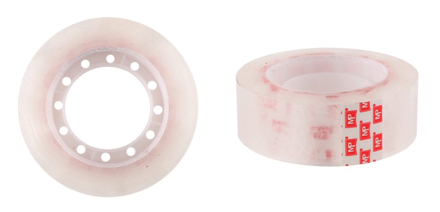 MP κολλητική ταινία PA500, διάφανη, 18mm, 30m, 2τμχ